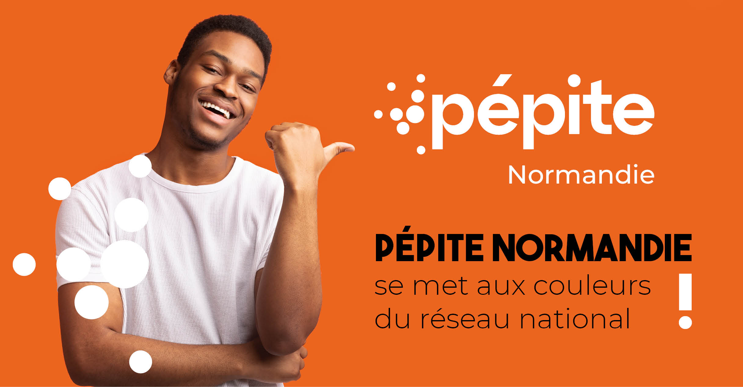 Pépite Normandie se met aux couleurs du réseau national !